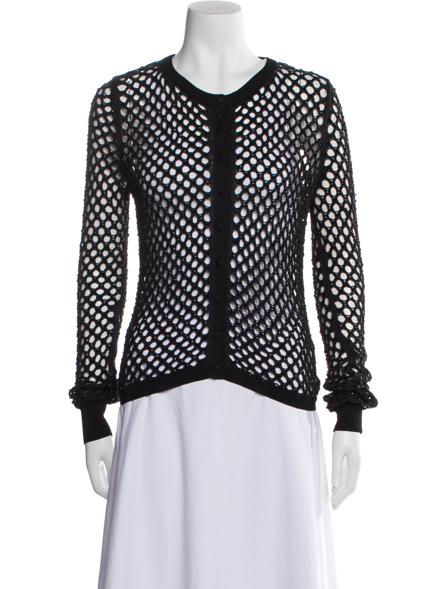 Diotima Patterned Crew Neck Sweater