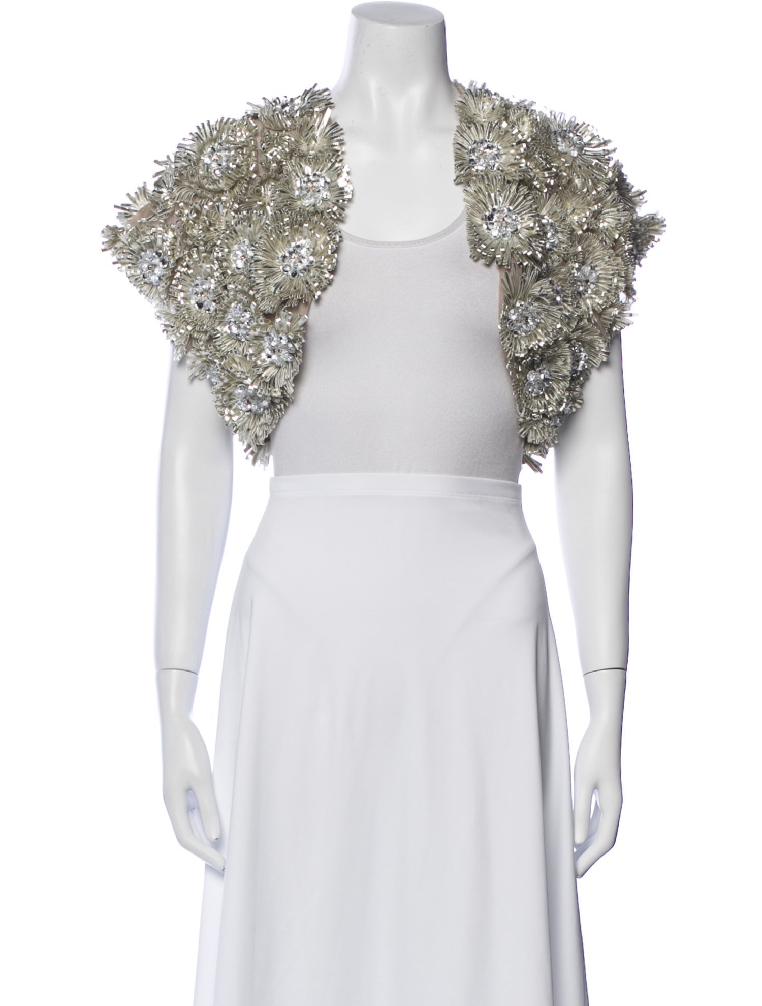 Diotima Printed Bolero