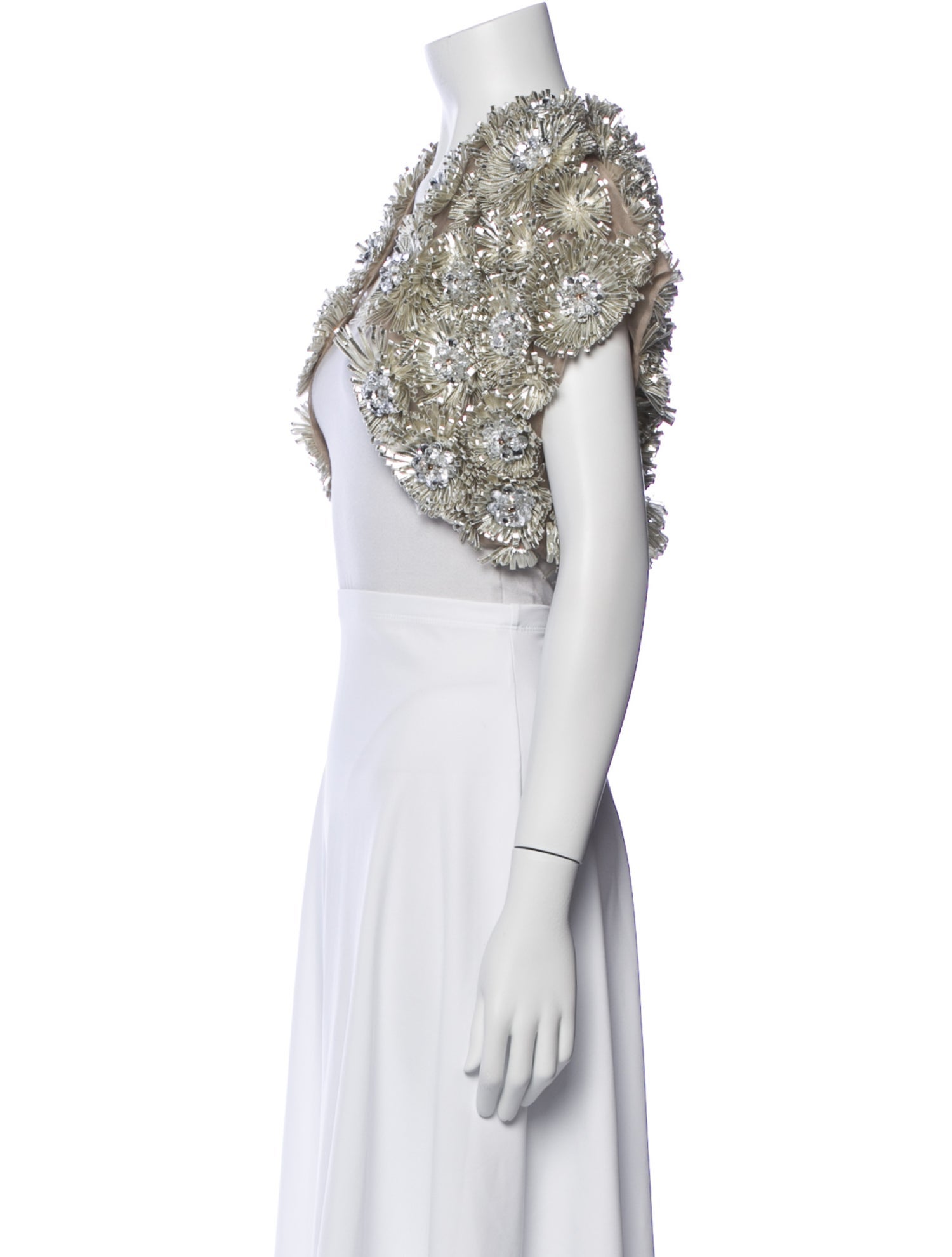 Diotima Printed Bolero