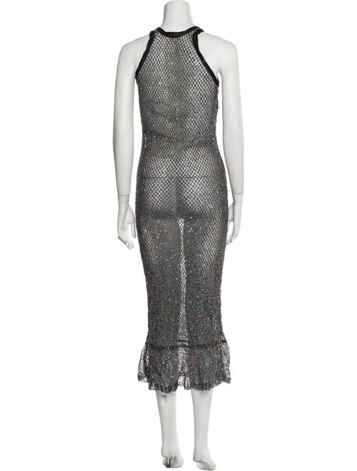 Diotima Scoop Neck Long Dress