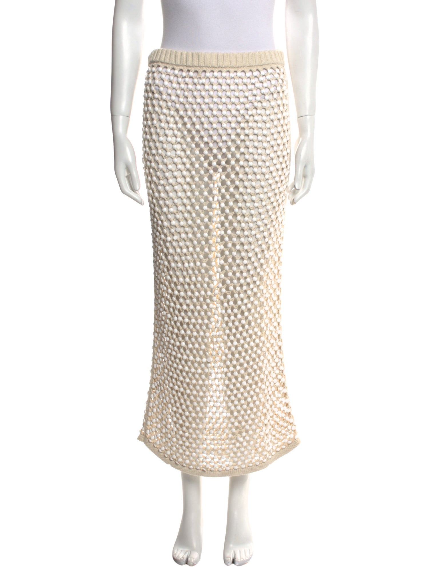 Diotima Printed Knee-Length Skirt