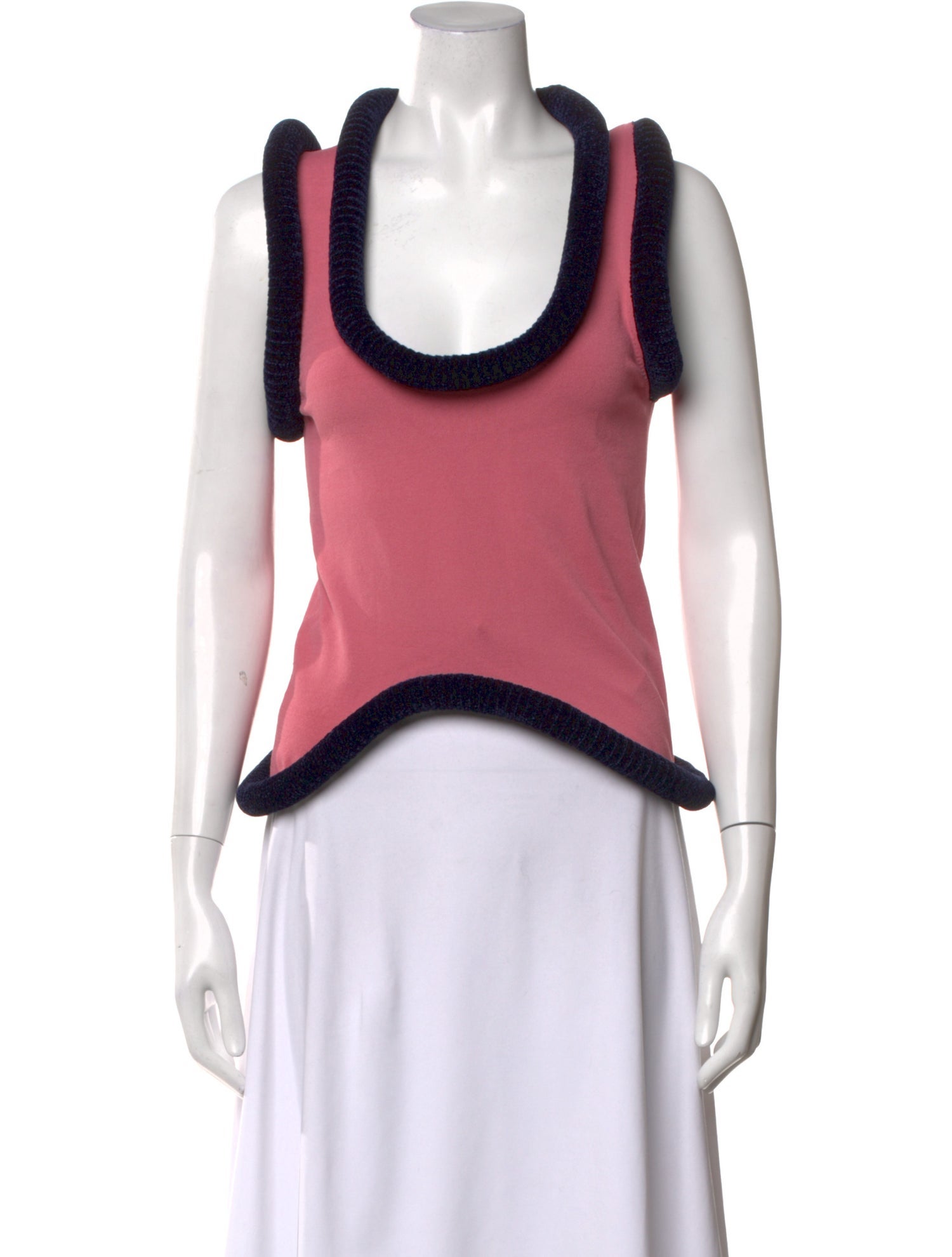 Diotima Scoop Neck Sleeveless Top