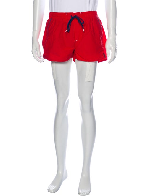 Diesel Swim Trunks Red