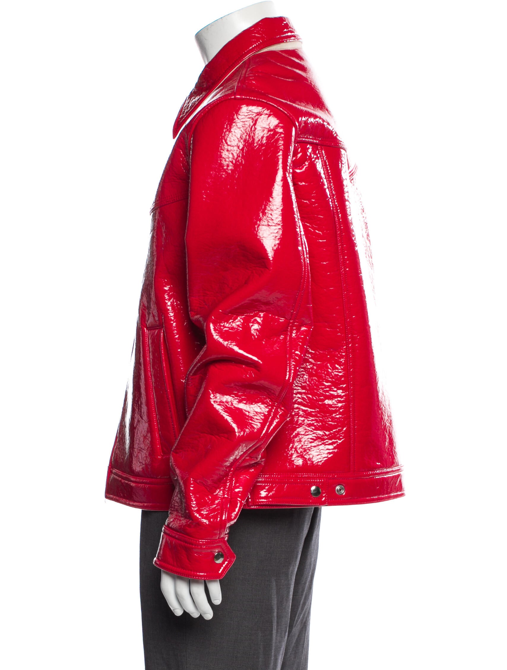 Diesel Moto Jacket - Red Outerwear, Clothing - WDISL23521 | The