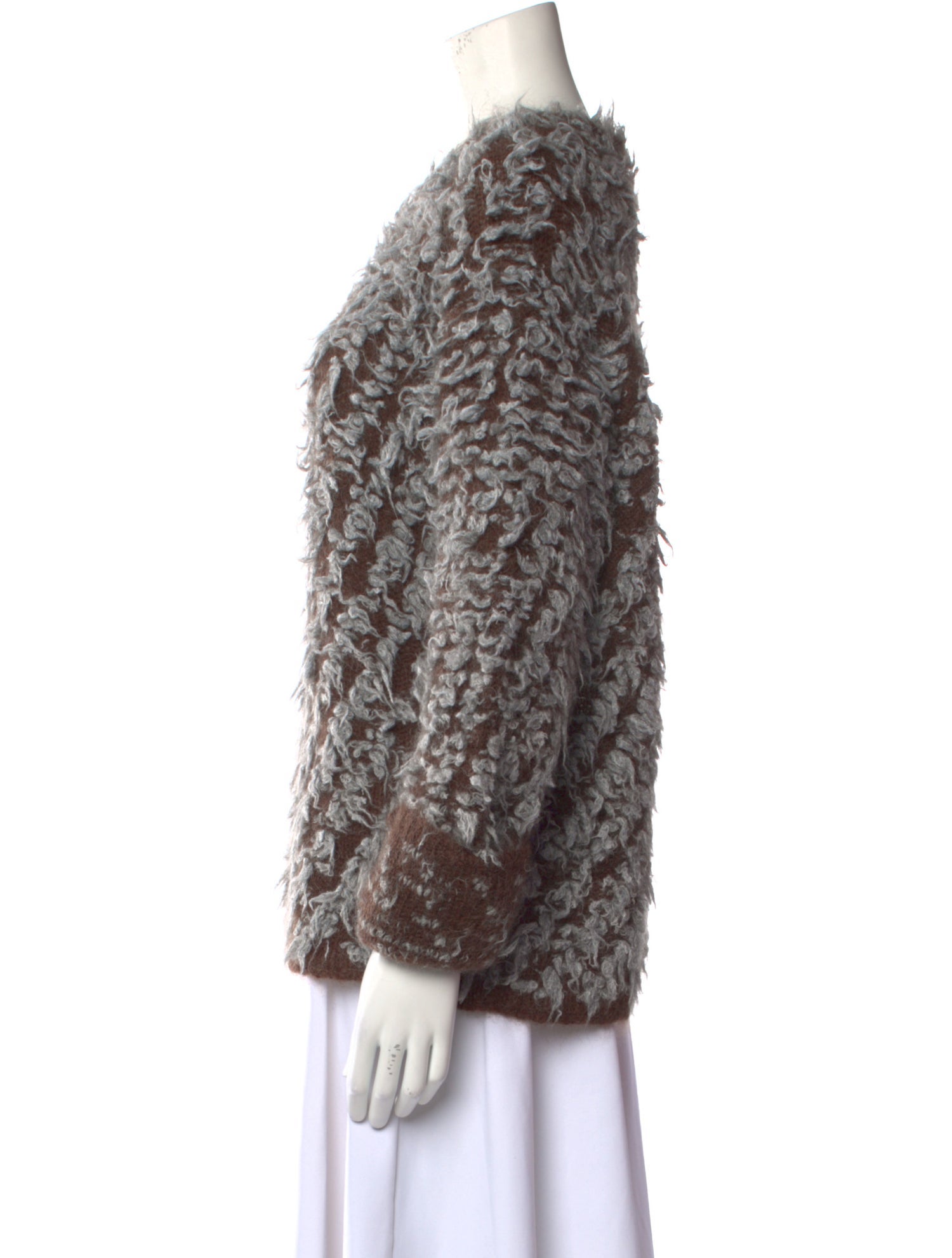 Diesel Animal Print Crew Neck Sweater w/ Tags