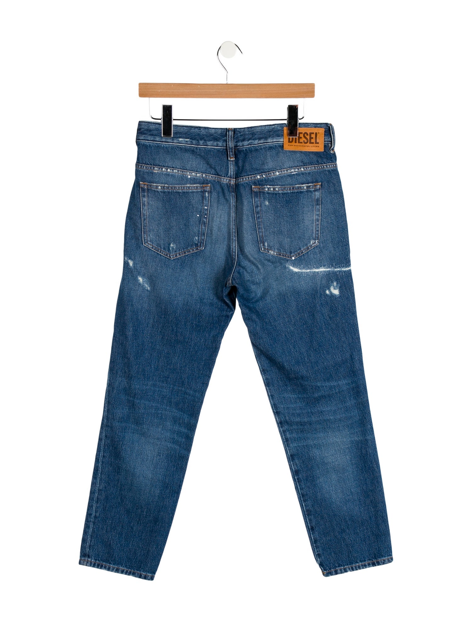 Diesel Mid-Rise Straight Leg Jeans w/ Tags