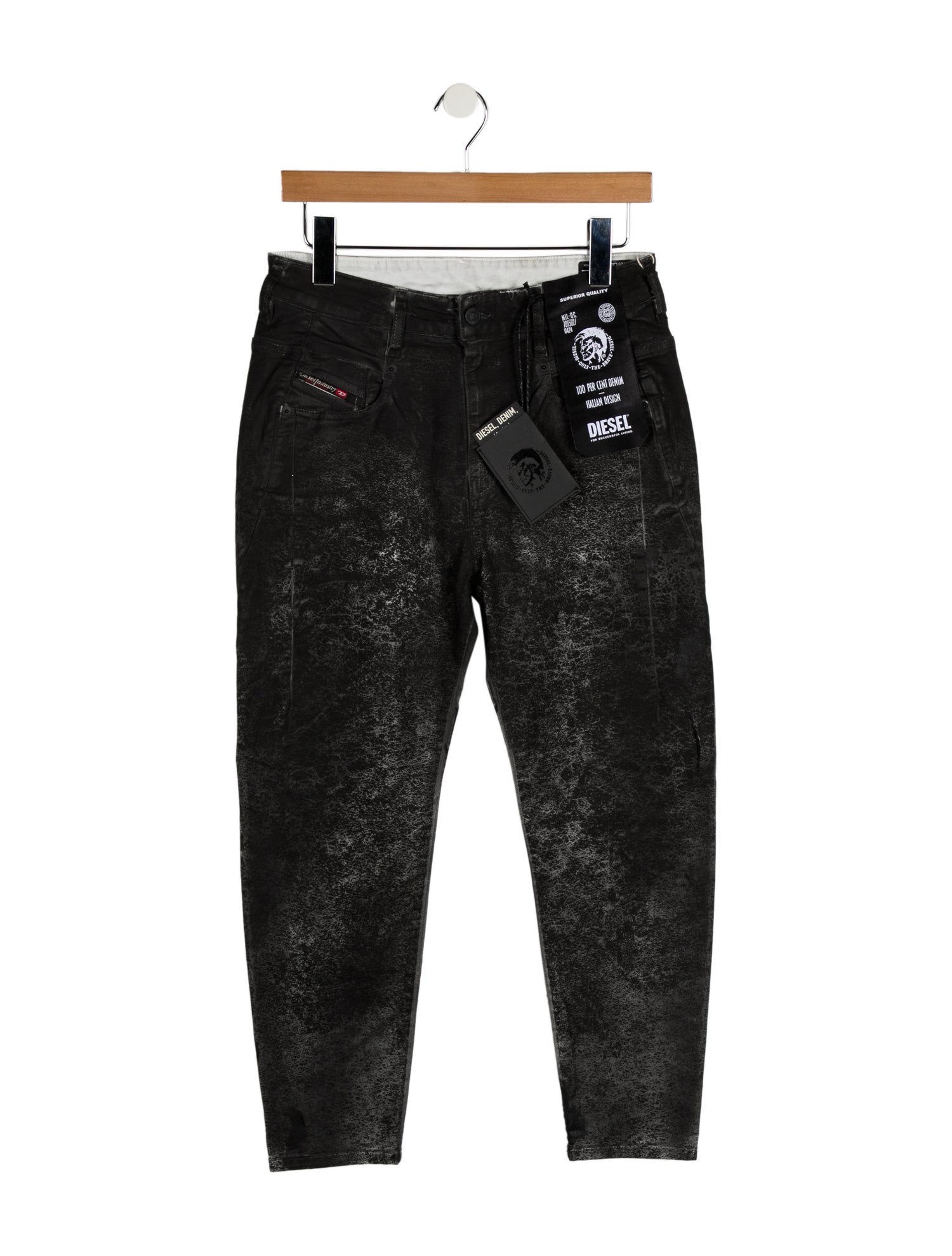 Diesel High-Rise Skinny Leg Jeans