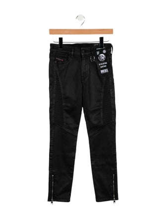 Diesel Mid-Rise Skinny Leg Jeans