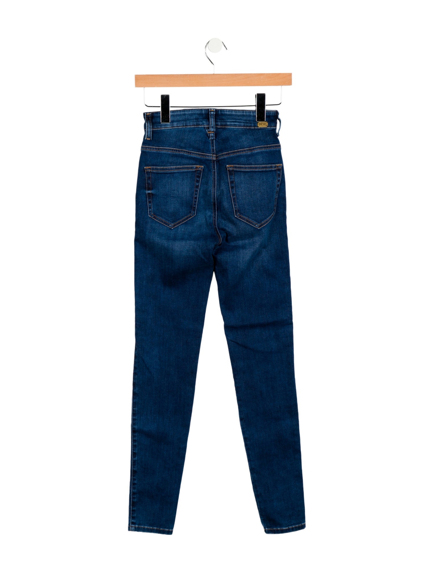 Diesel Mid-Rise Skinny Leg Jeans
