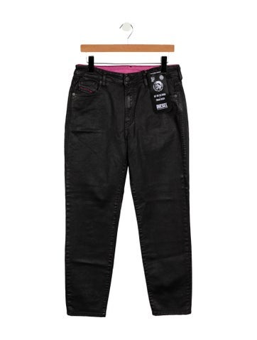 Diesel Jeans High-Rise Straight Leg M