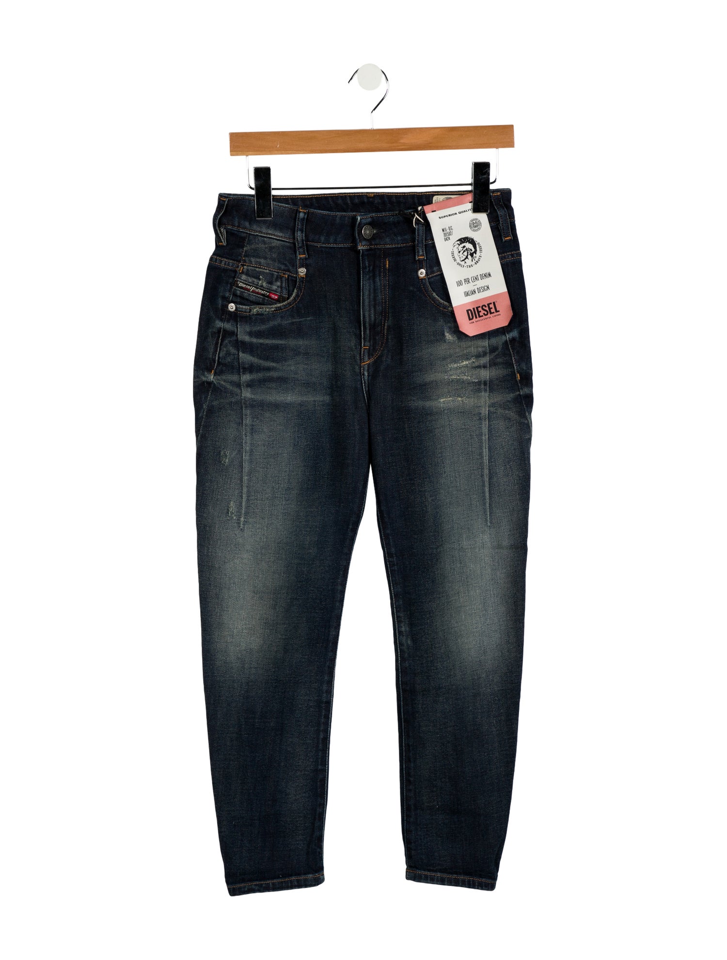 Diesel Mid-Rise Skinny Leg Jeans