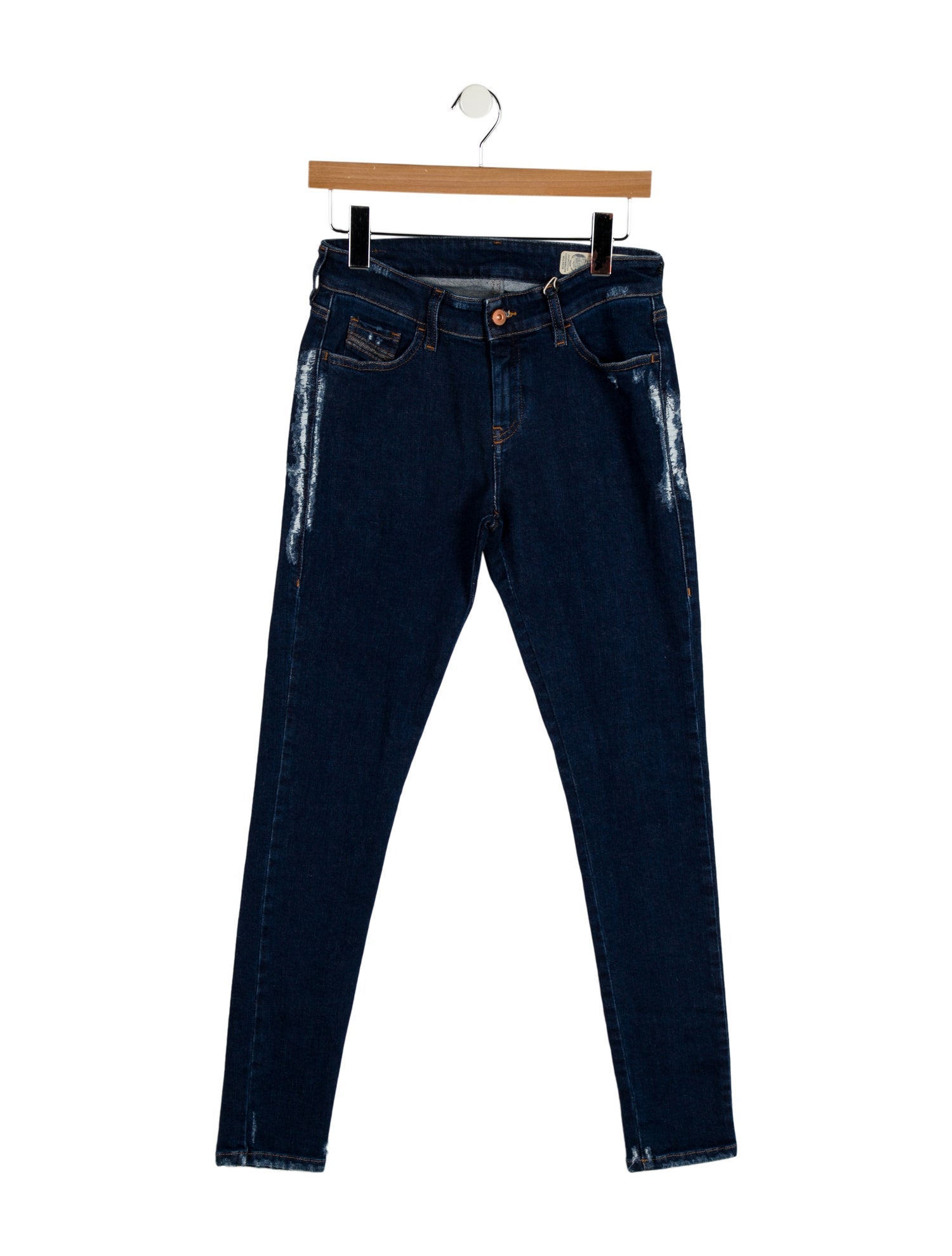 Diesel Low-Rise Skinny Leg Jeans
