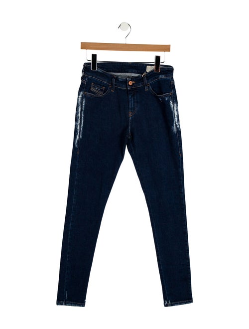 Diesel Low-Rise Skinny Leg Jeans