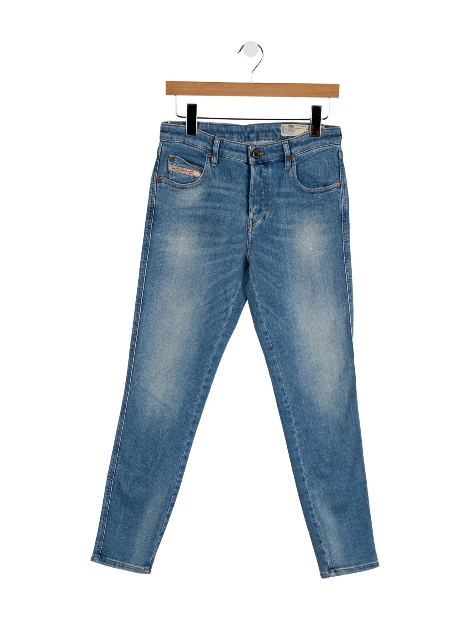 Diesel Mid-Rise Skinny Leg Jeans