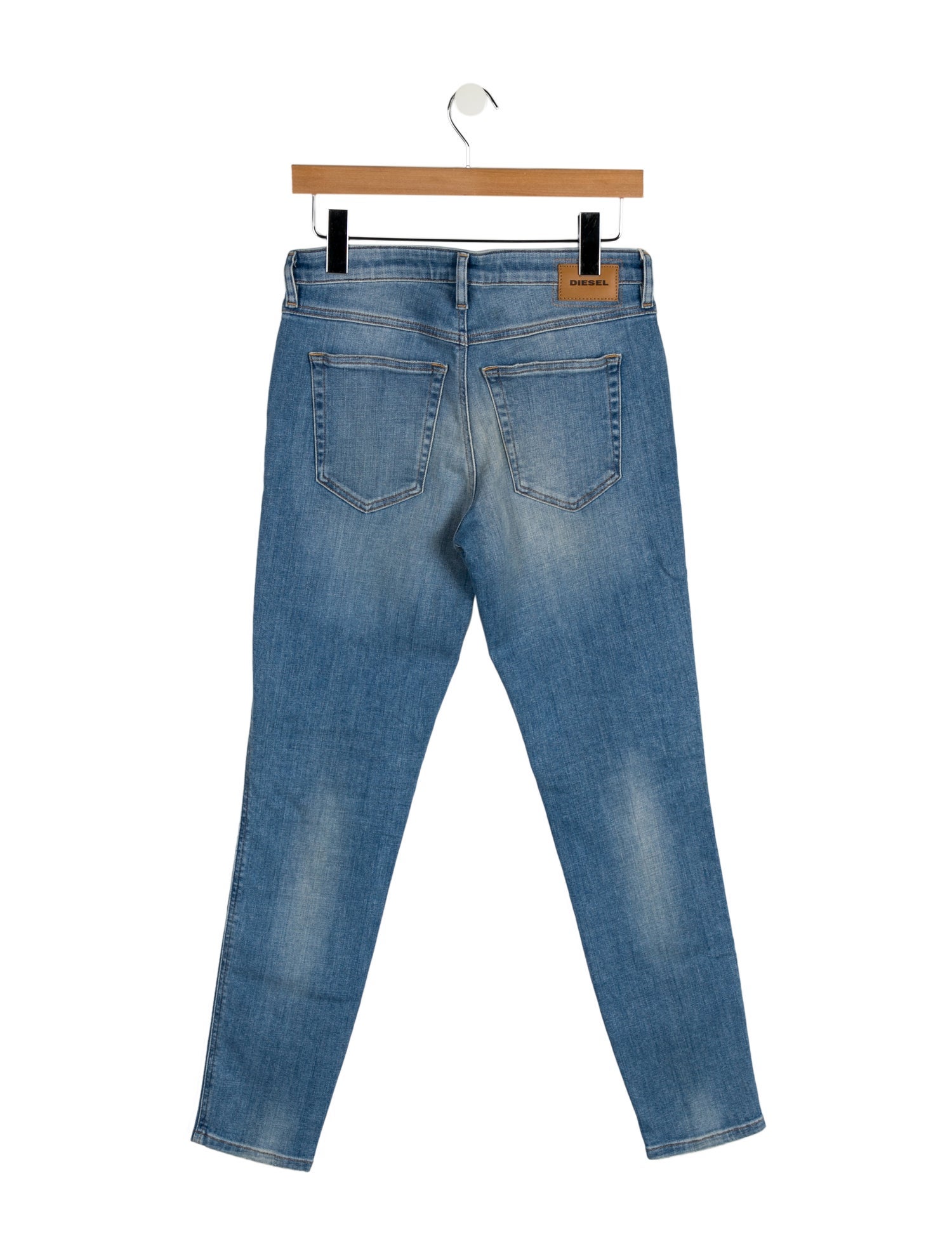 Diesel Mid-Rise Skinny Leg Jeans