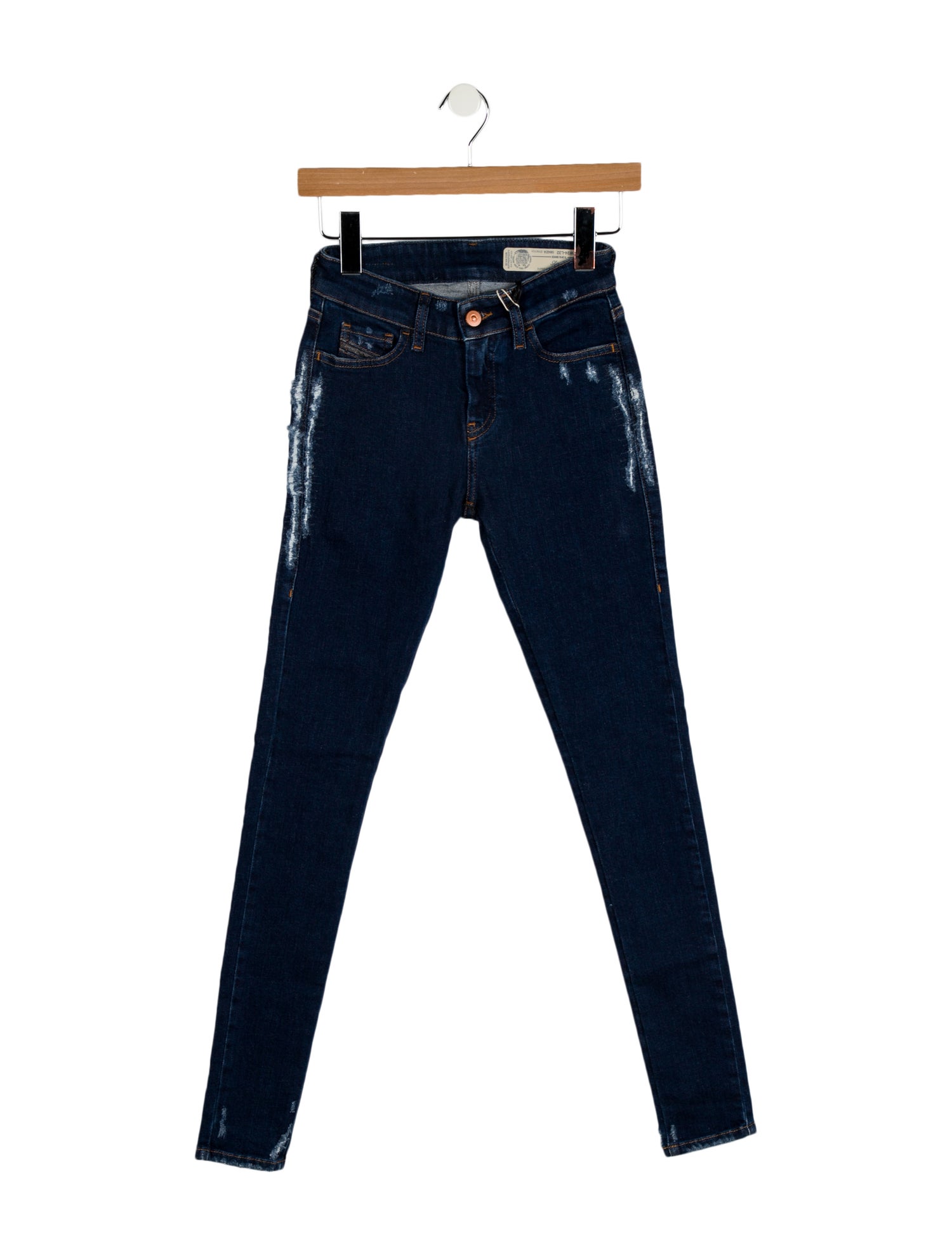Diesel Low-Rise Skinny Leg Jeans