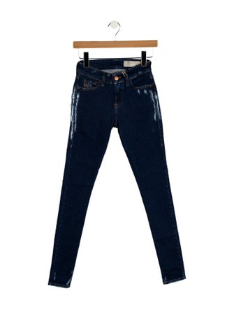 Diesel Low-Rise Skinny Leg Jeans