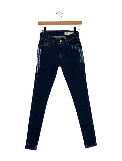 Diesel Low-Rise Skinny Leg Jeans