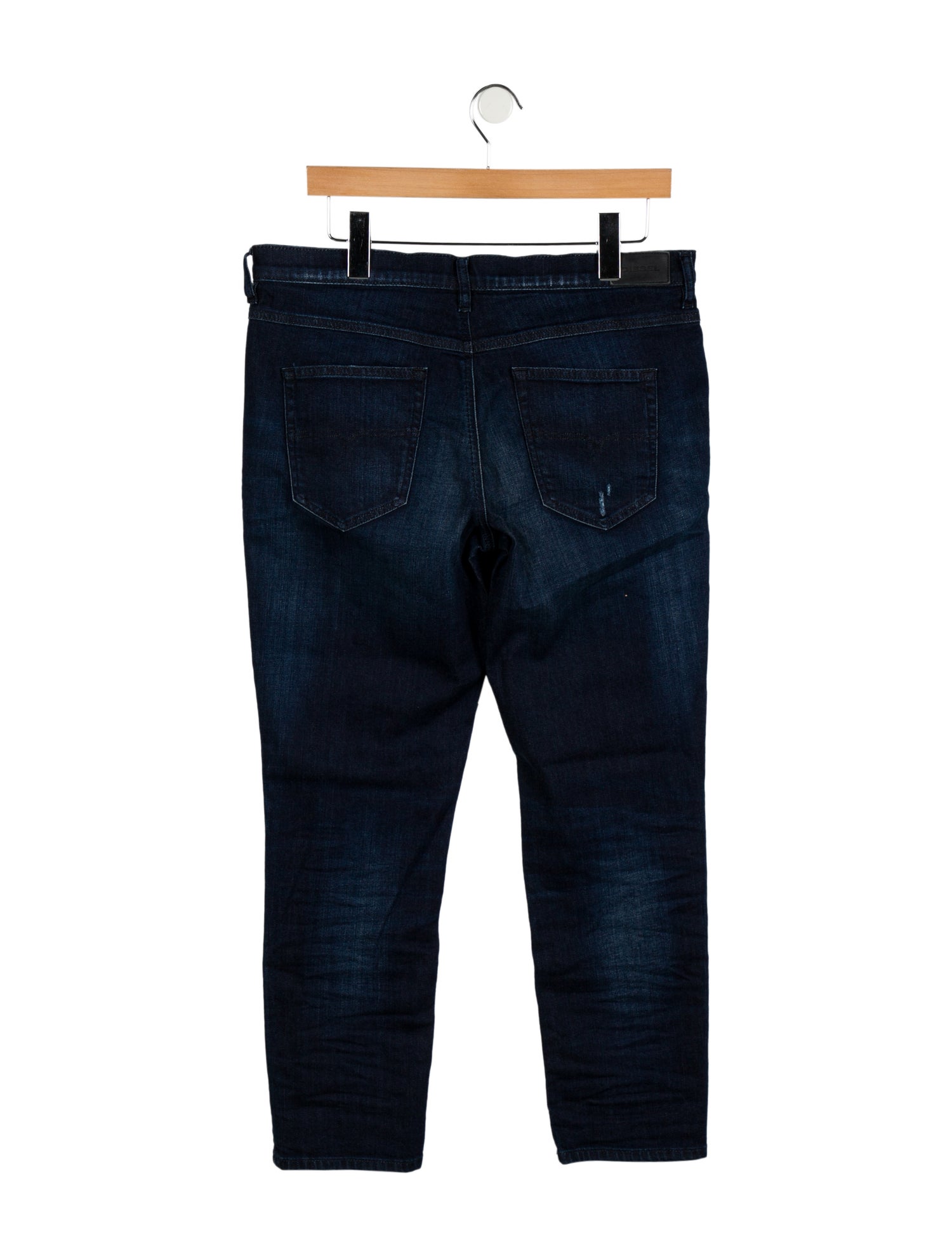 Diesel Mid-Rise Straight Leg Jeans