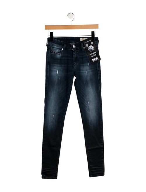 Diesel Mid-Rise Skinny Leg Jeans