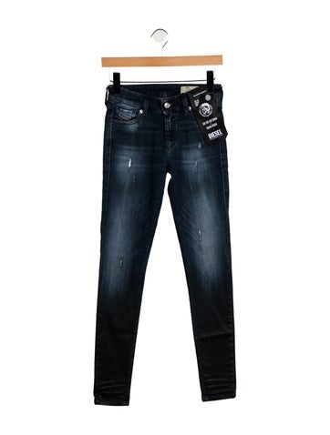 Diesel Jeans Mid-Rise Skinny Leg S