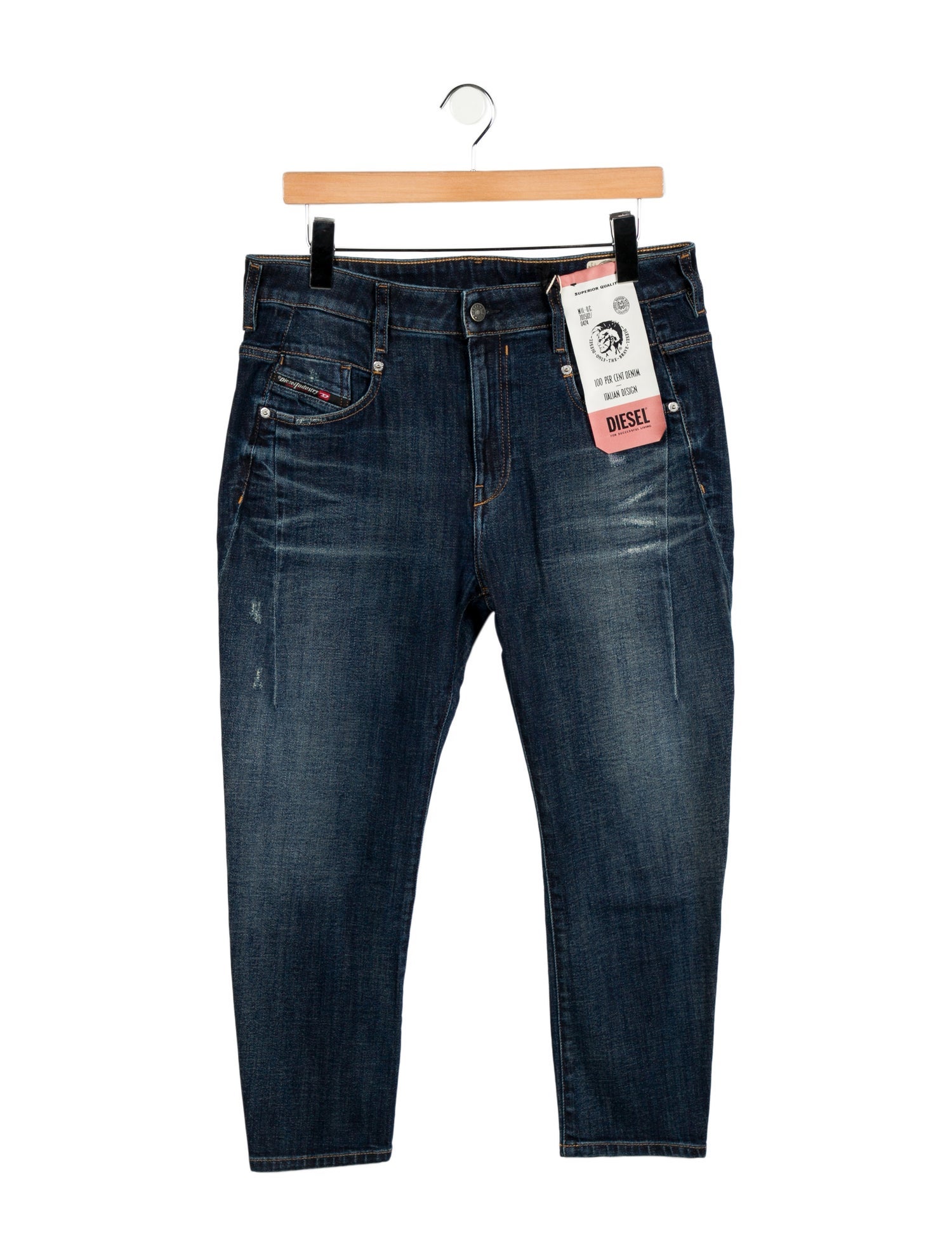 Diesel High-Rise Skinny Leg Jeans