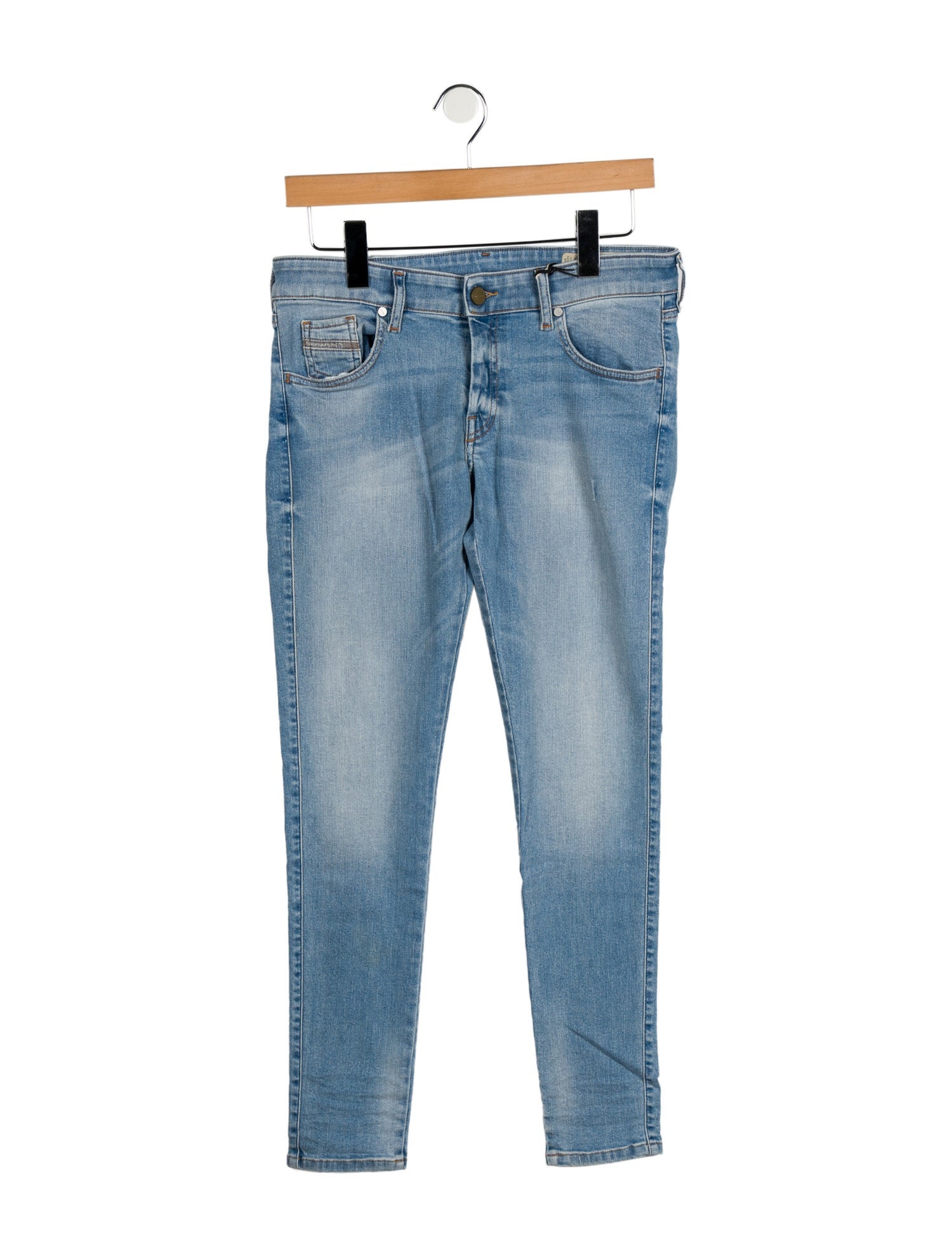Diesel Low-Rise Skinny Leg Jeans