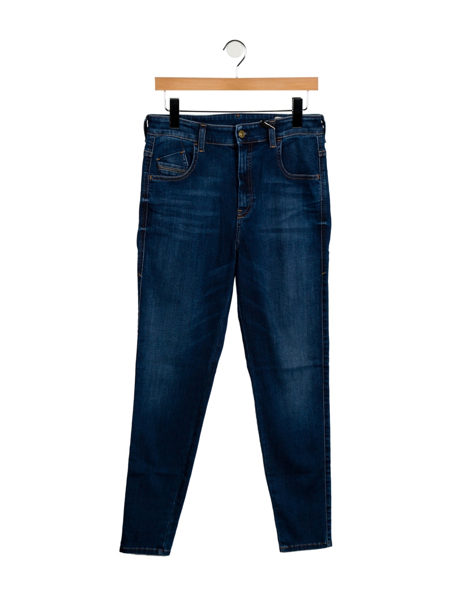 Diesel High-Rise Skinny Leg Jeans