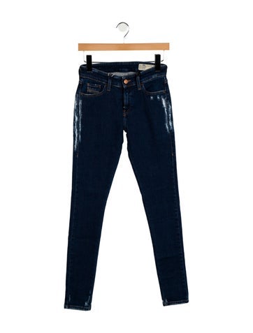 Diesel Jeans Mid-Rise Skinny Leg S