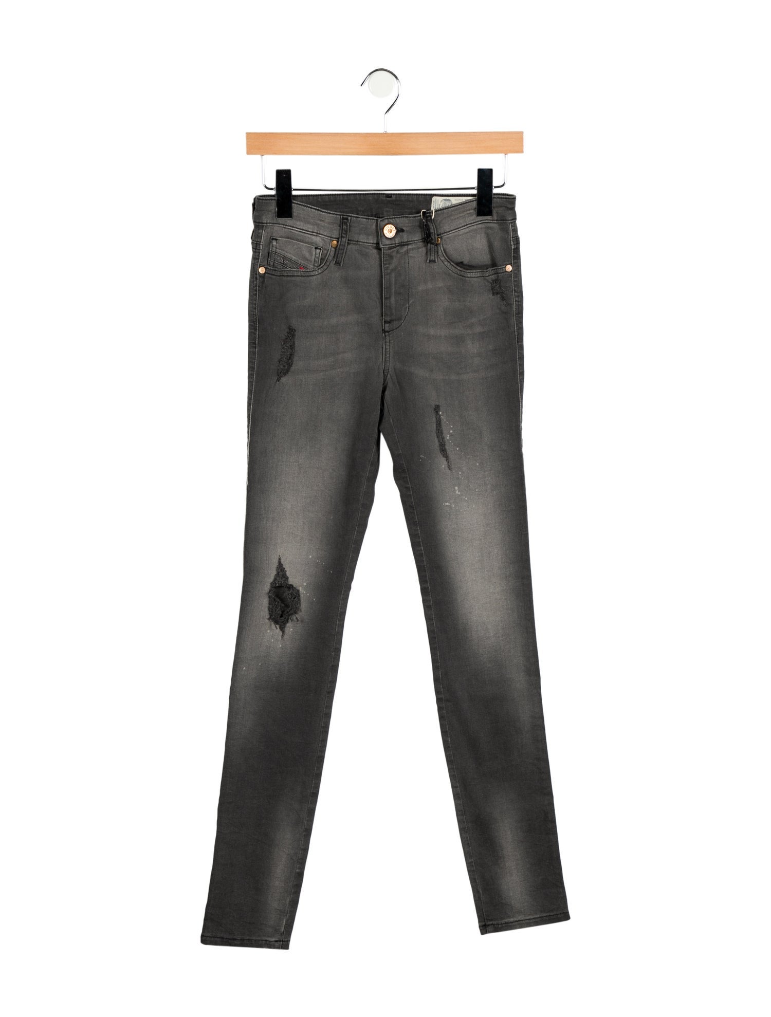 Diesel Mid-Rise Skinny Leg Jeans w/ Tags