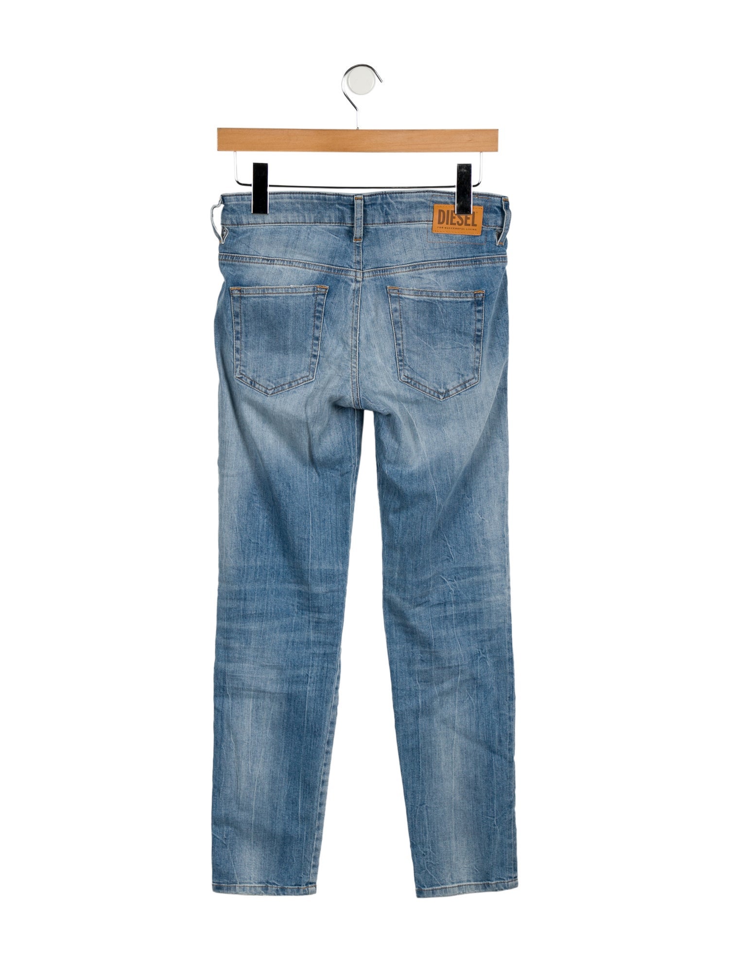 Diesel Mid-Rise Skinny Leg Jeans