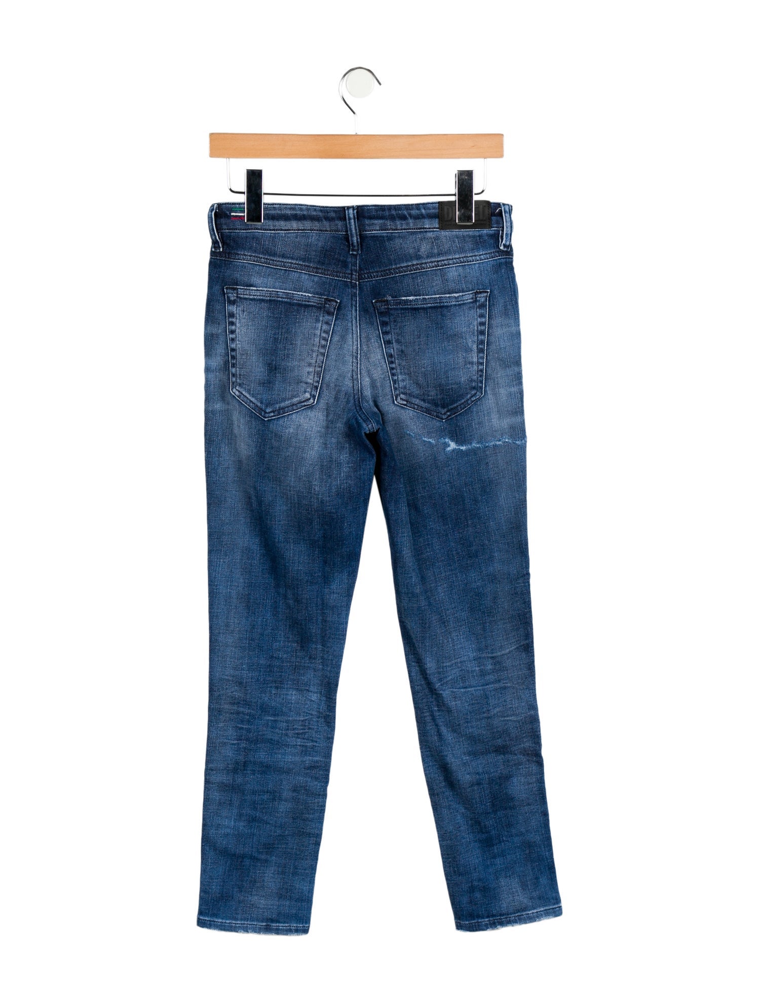 Diesel Mid-Rise Skinny Leg Jeans