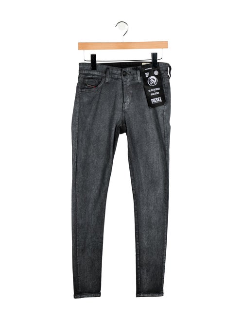 Diesel Mid-Rise Skinny Leg Jeans