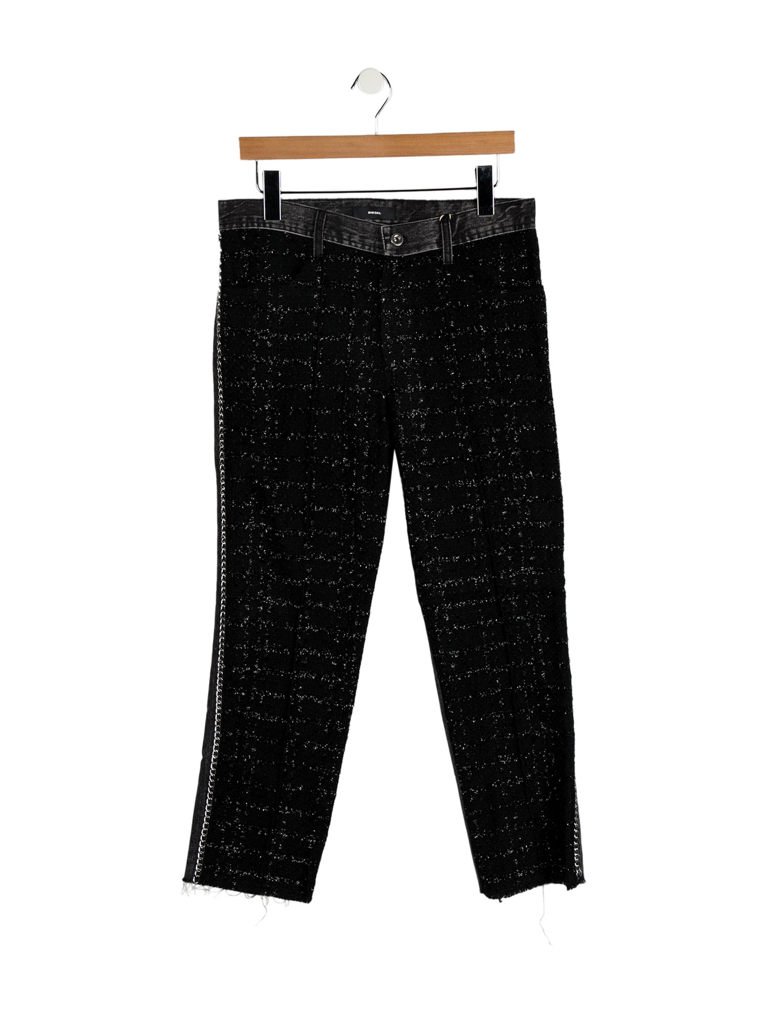 Diesel Mid-Rise Straight Leg Jeans