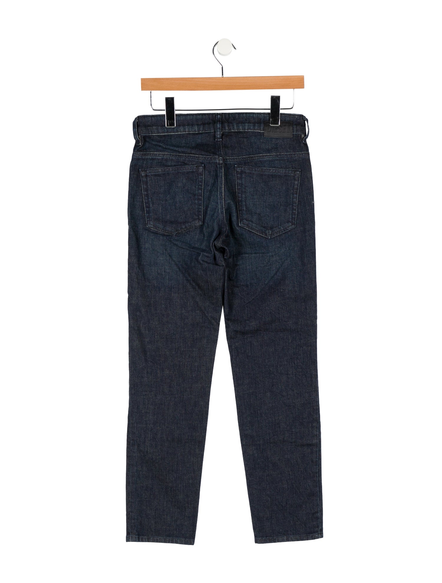Diesel Mid-Rise Straight Leg Jeans