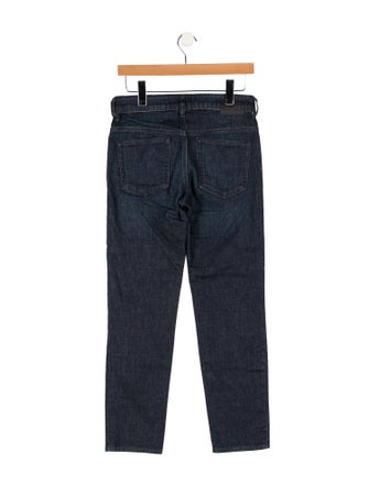 Diesel Mid-Rise Straight Leg Jeans