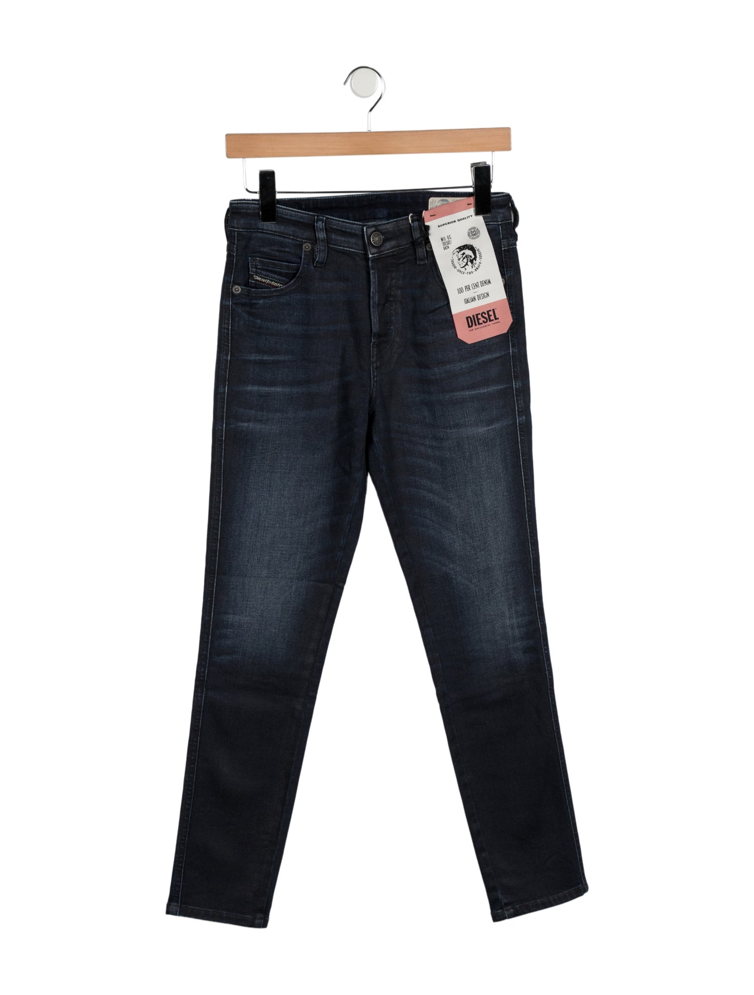 Diesel Mid-Rise Skinny Leg Jeans
