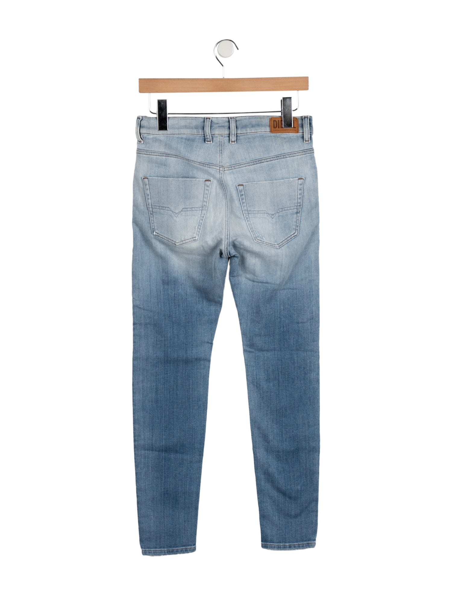 Diesel Mid-Rise Skinny Leg Jeans