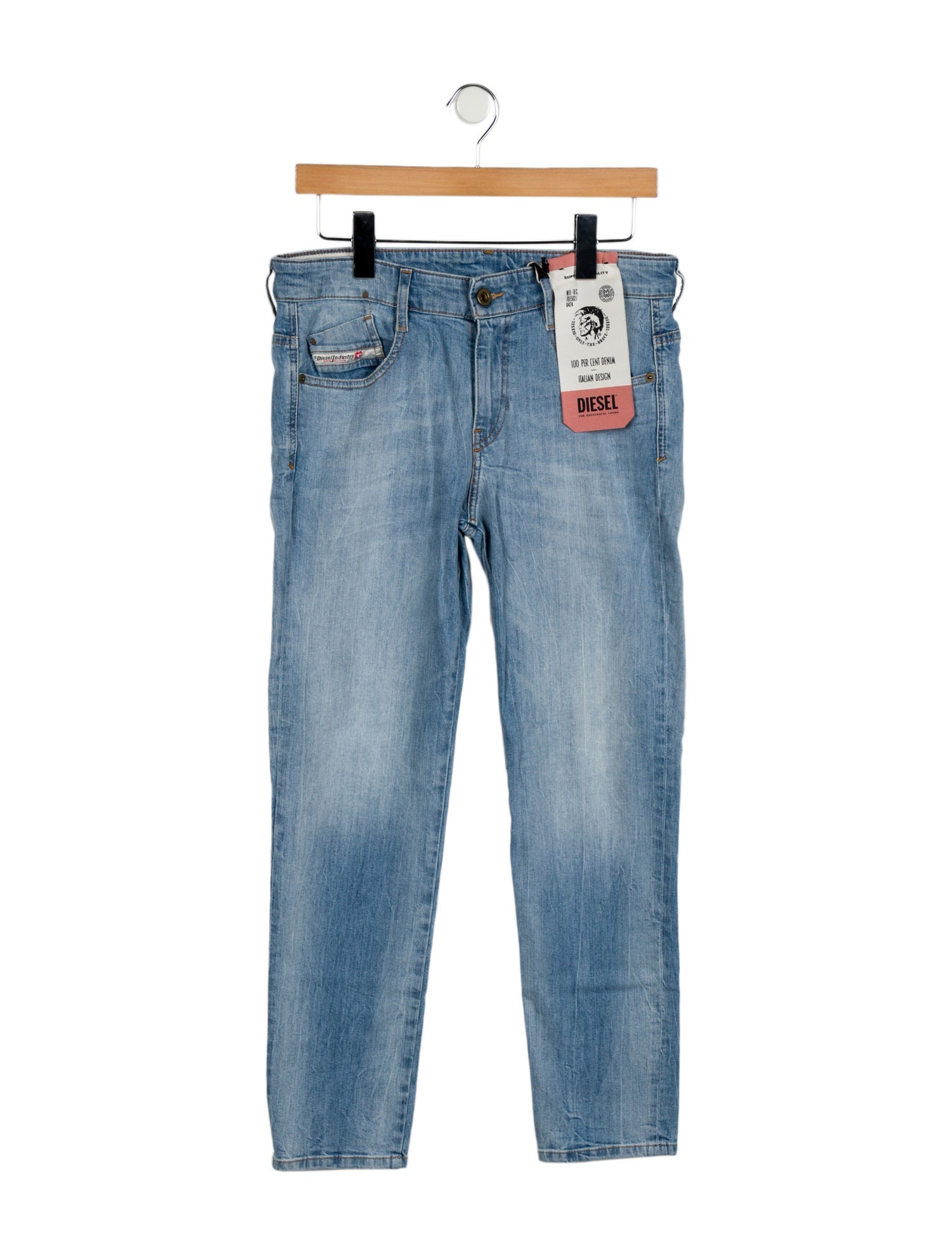 Diesel Mid-Rise Skinny Leg Jeans