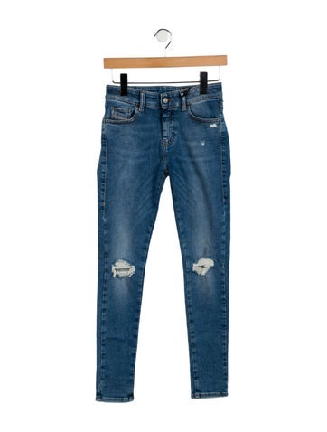 Diesel Jeans Mid-Rise Skinny Leg S