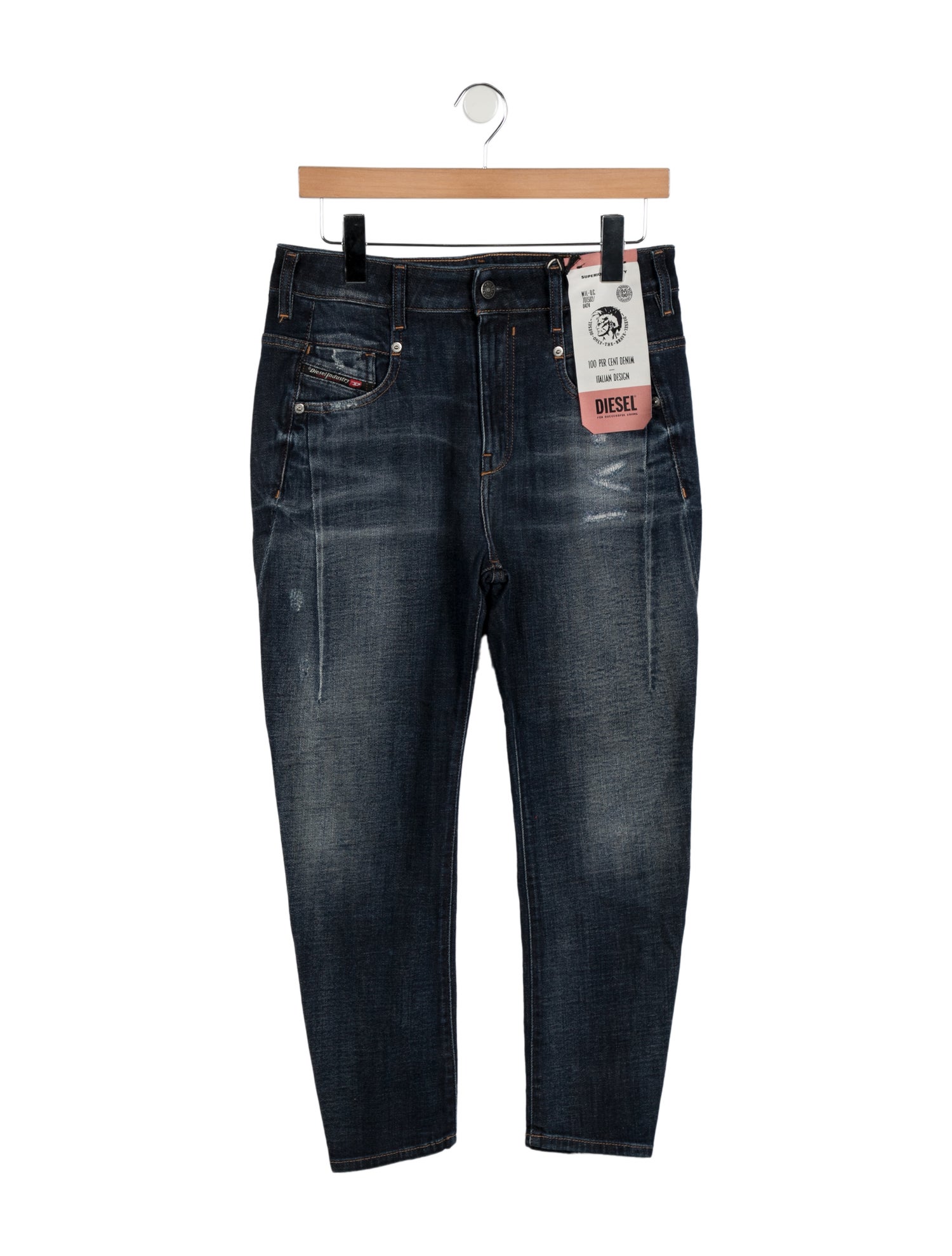 Diesel High-Rise Skinny Leg Jeans