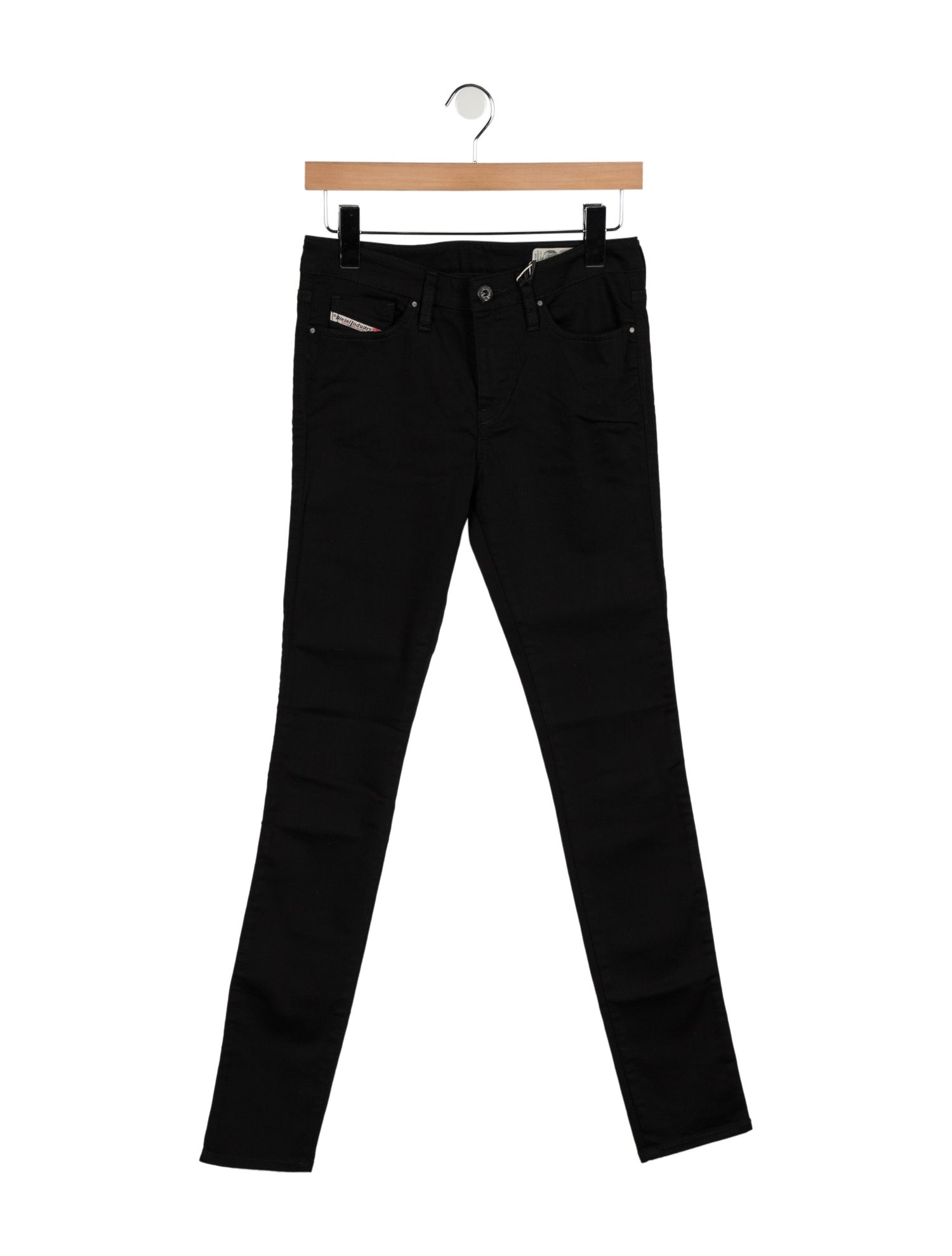 Diesel Mid-Rise Skinny Leg Jeans