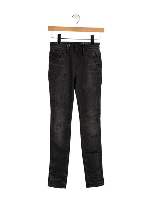 Diesel Mid-Rise Skinny Leg Jeans