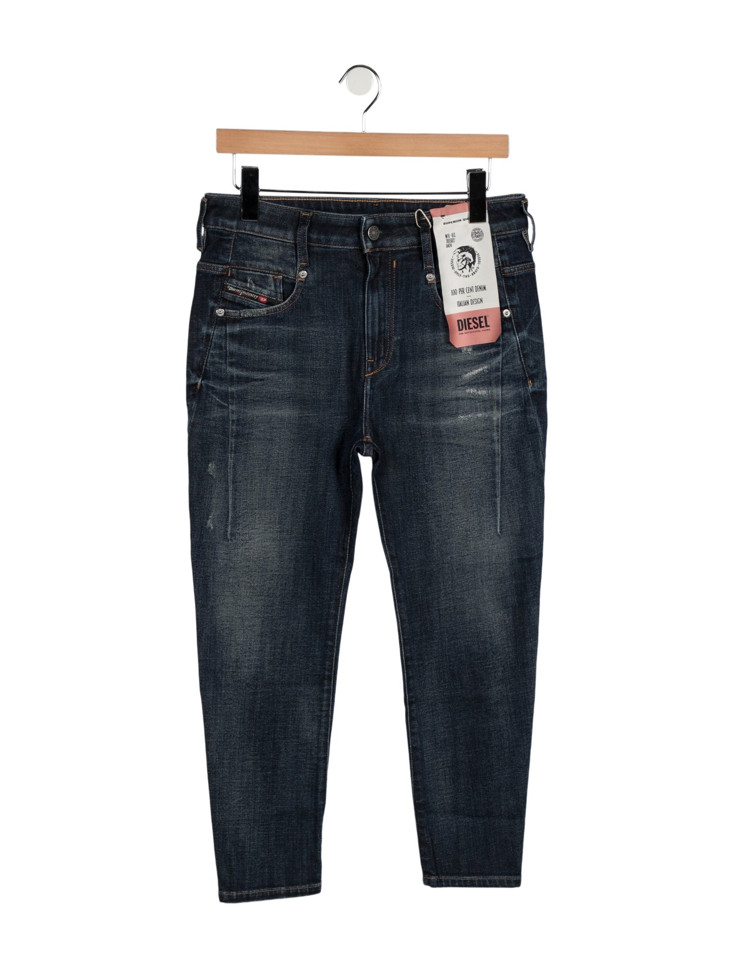 Diesel High-Rise Skinny Leg Jeans