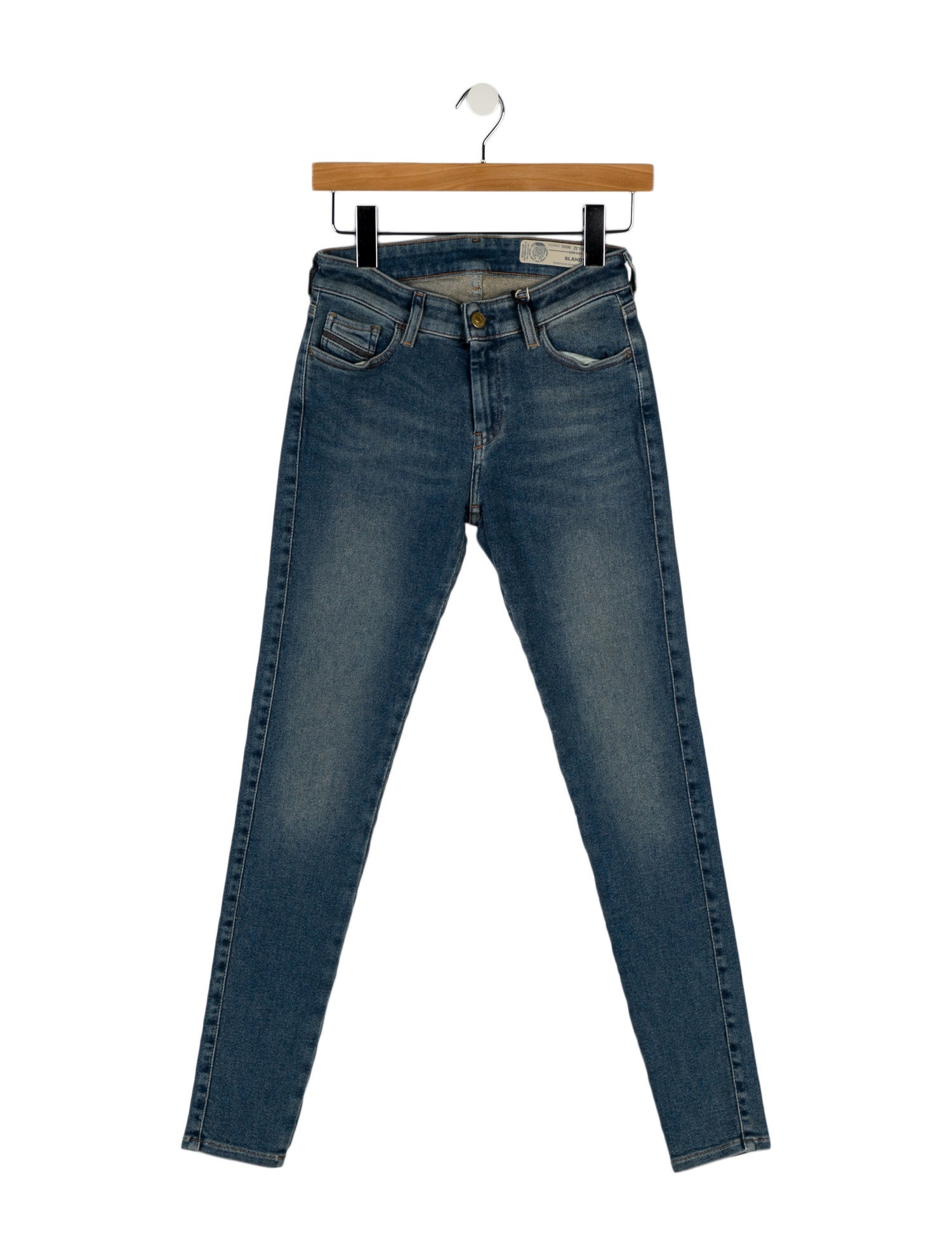 Diesel Mid-Rise Straight Leg Jeans w/ Tags