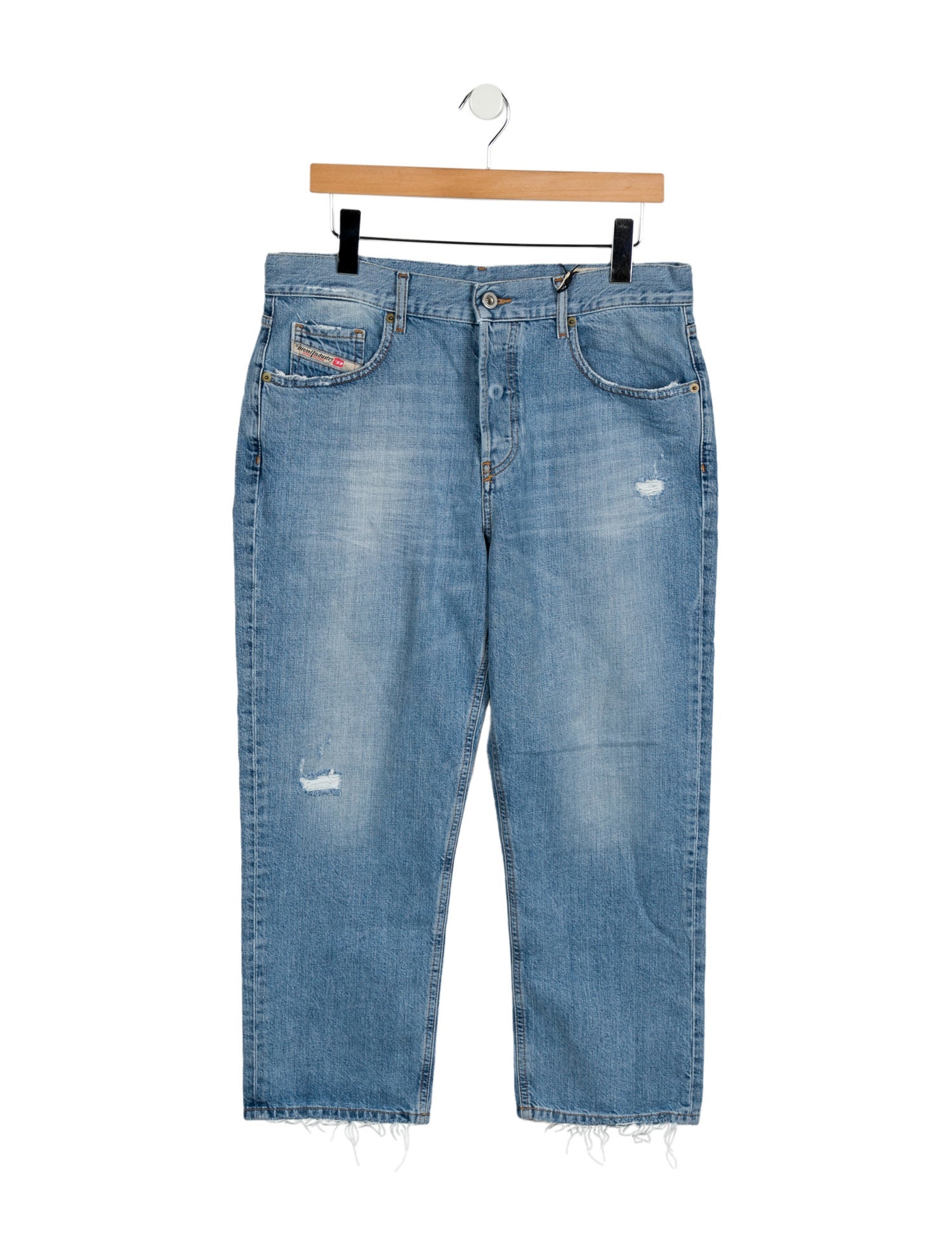 Diesel Mid-Rise Straight Leg Jeans w/ Tags