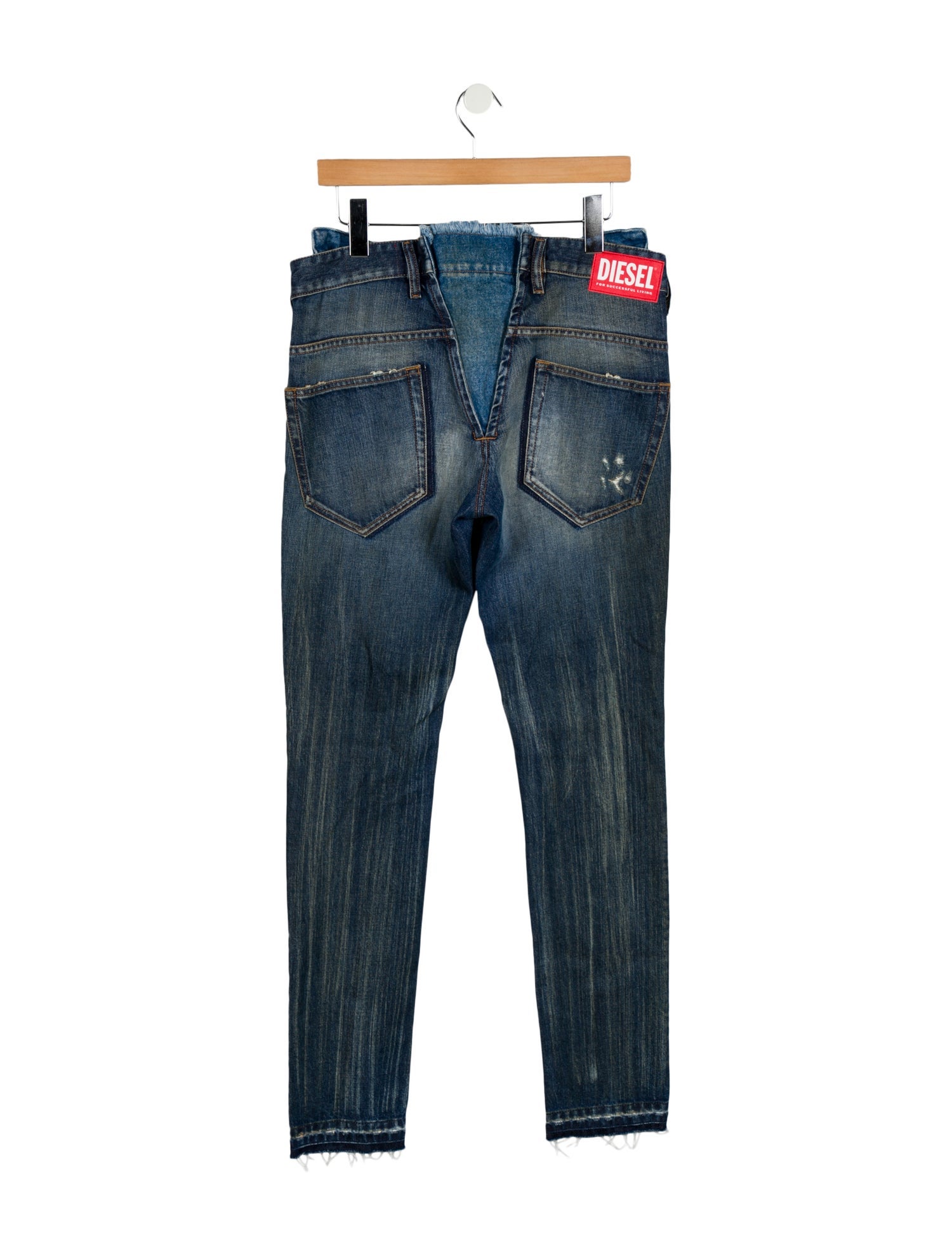 Diesel Mid-Rise Skinny Leg Jeans