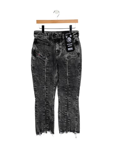 Diesel Jeans Mid-Rise Straight Leg M
