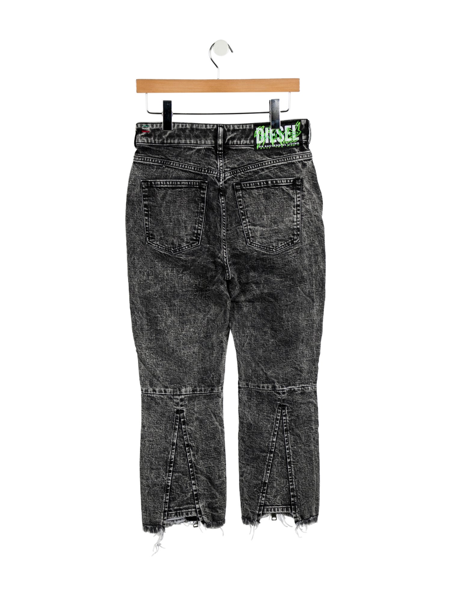 Diesel Mid-Rise Straight Leg Jeans