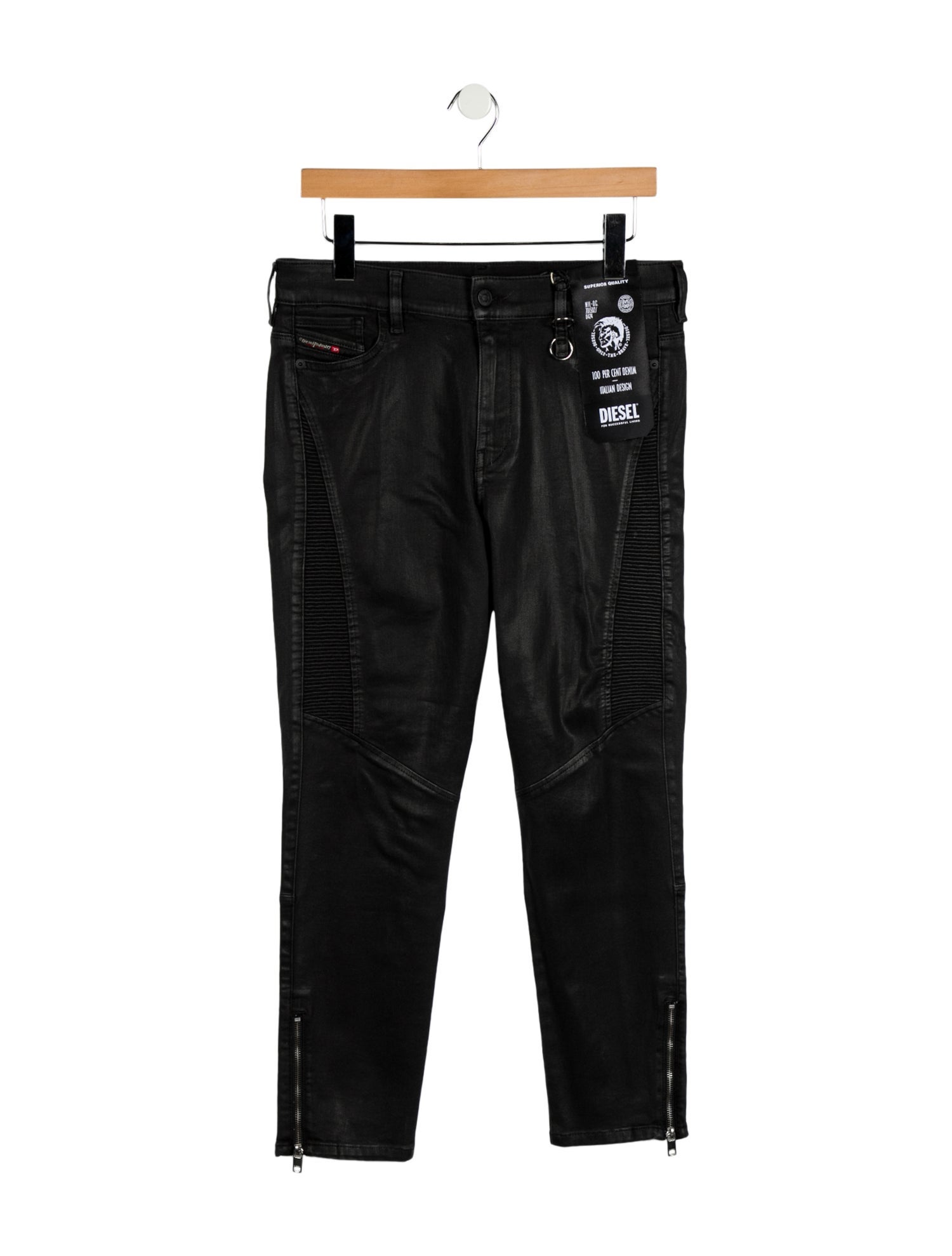 Diesel Mid-Rise Skinny Leg Jeans